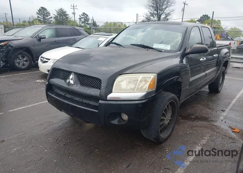 2007 Mitsubishi Raider Ls из США, поврежденный, VIN 1Z7HC28K07S265922